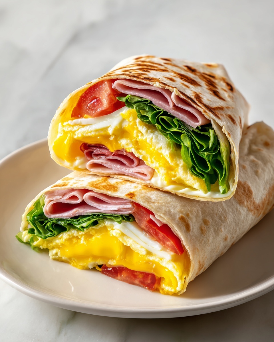 Turkey Ranch Club Wrap Recipe - Recipe Image
