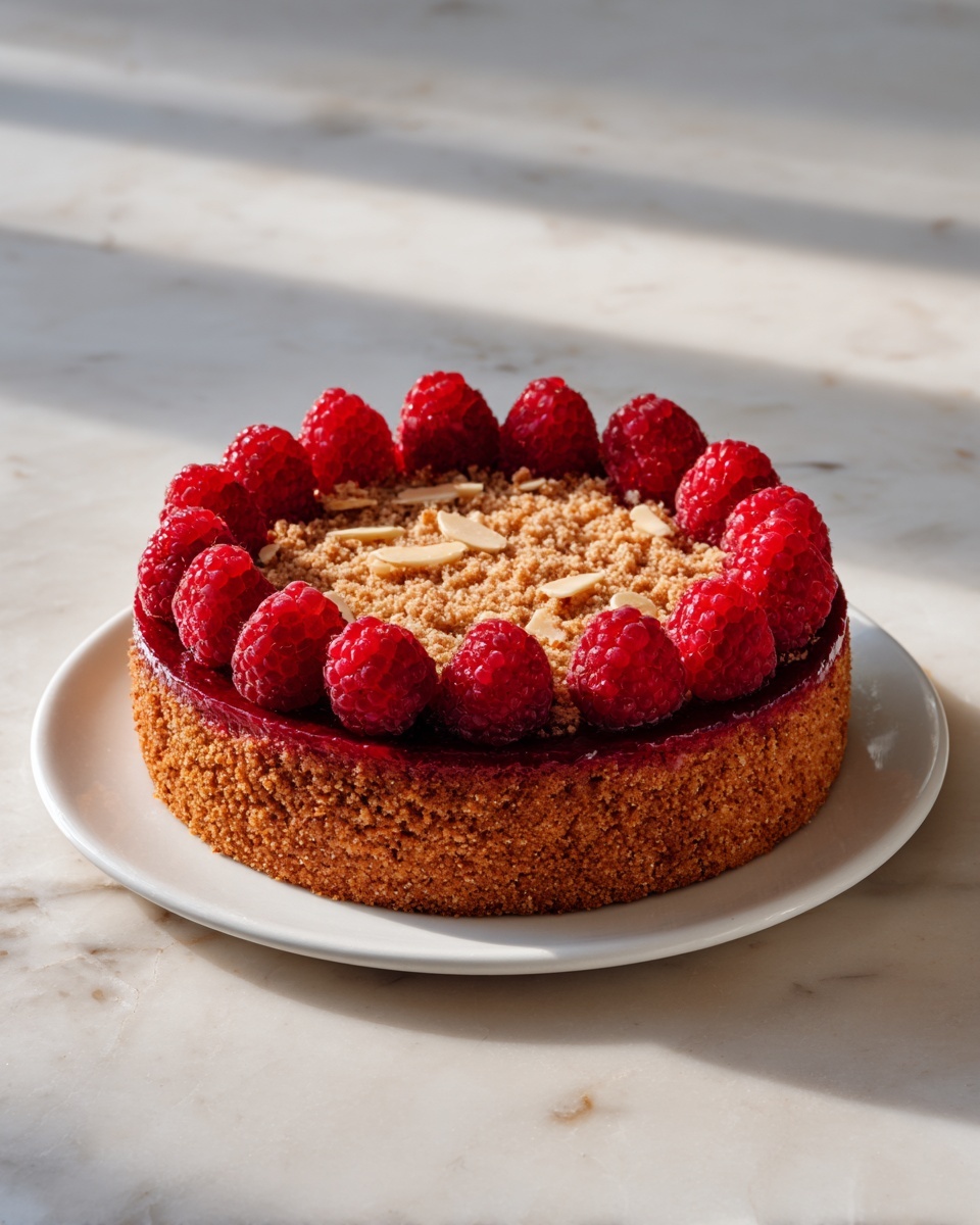 Raspberry Almond Streusel Tart Recipe - Recipe Image