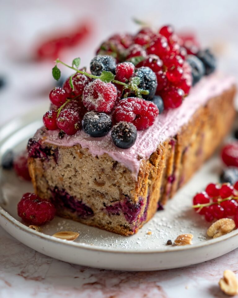 Bakewell Loaf Cake Recipe