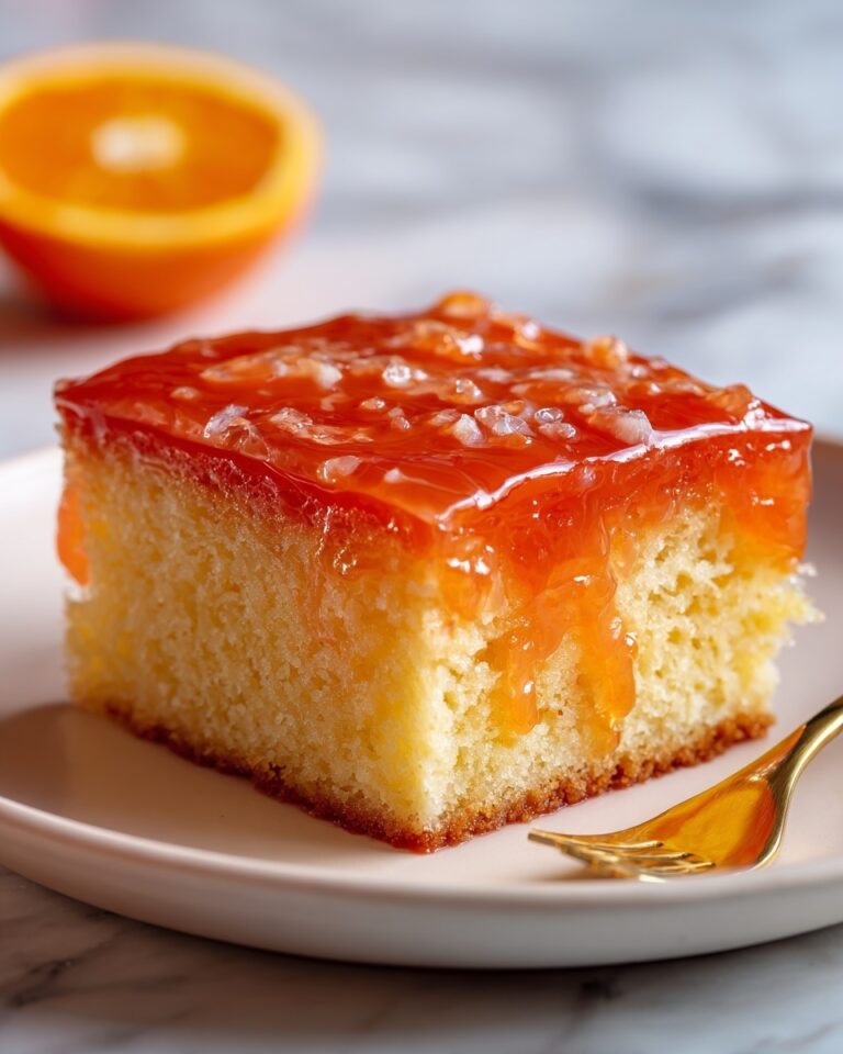 Orange Jello Cake Recipe
