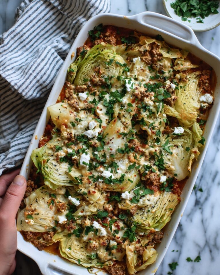 Keto Beef Cabbage Roll Casserole Recipe