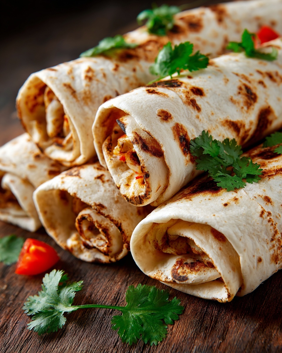 Baked Chicken Chimichangas Recipe - Recipe Image