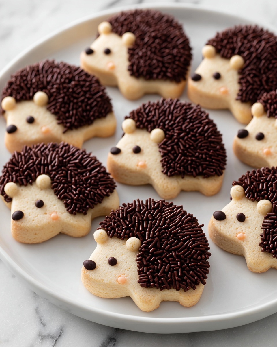 Hedgehog Cookies – A Sweet, Adorable Holiday Treat Recipe - Recipe Image