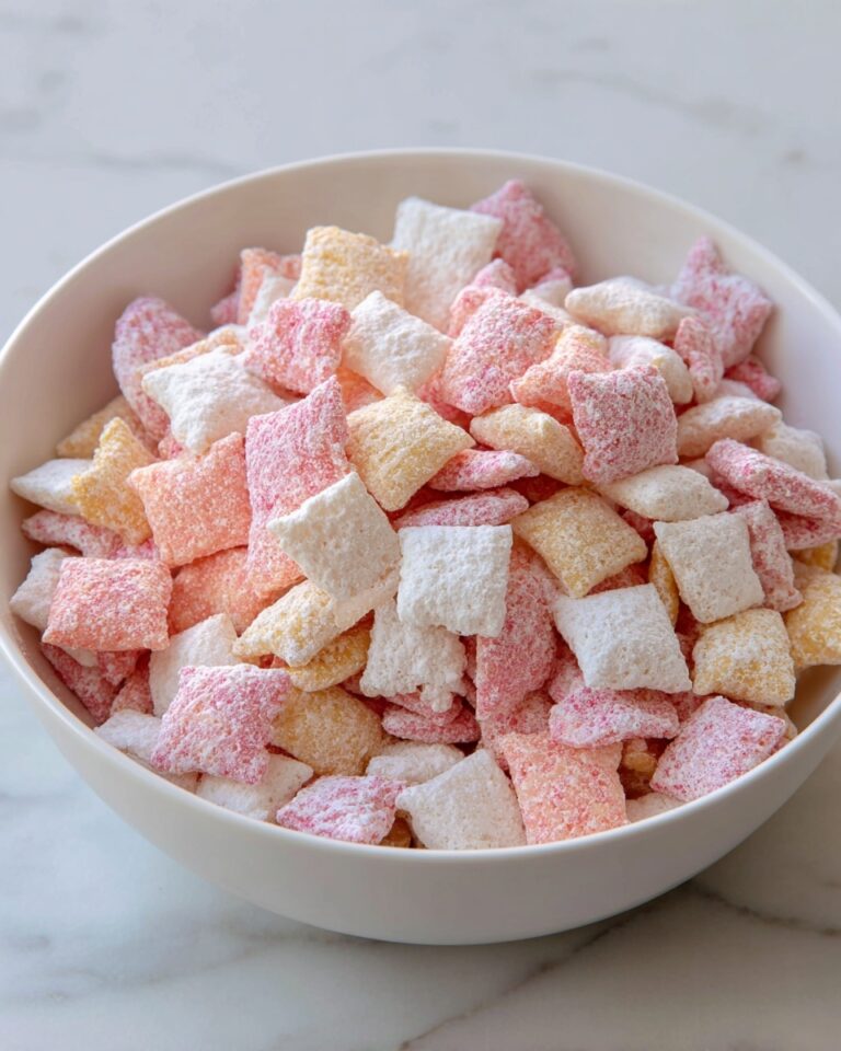 Strawberry Puppy Chow Recipe