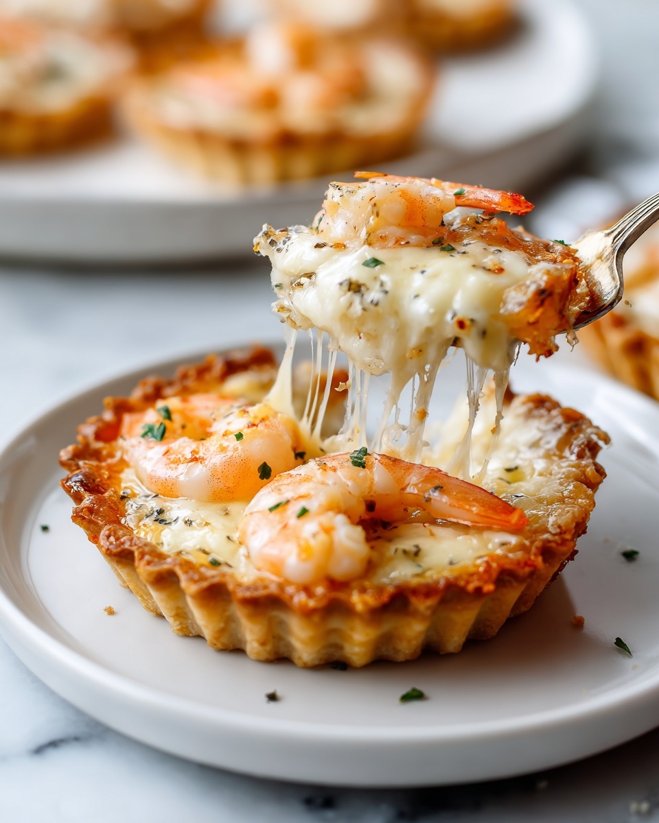 Cheddar Crab and Shrimp Mini Quiches Recipe - Recipe Image