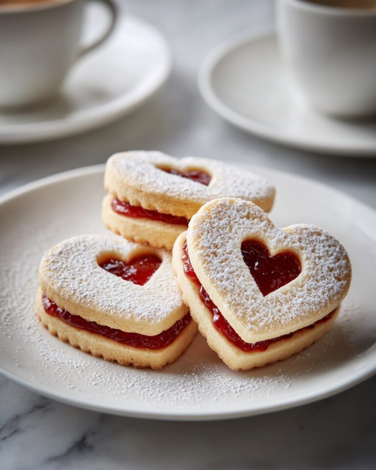 Almond Heart Cookies Recipe