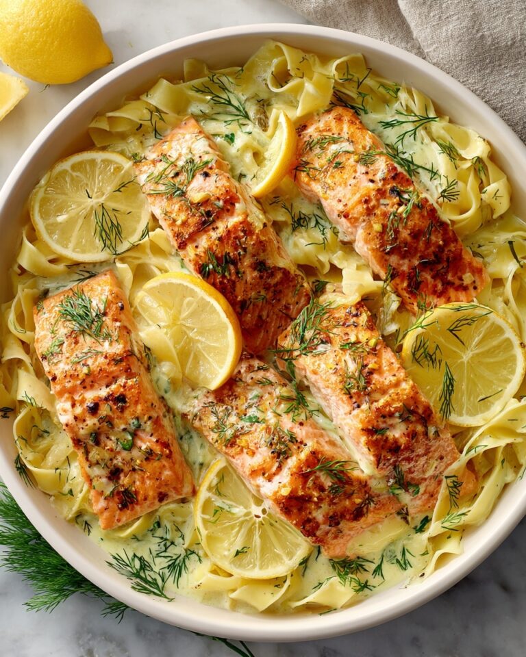 Citrus-Scented Pappardelle with Slow-Roasted Salmon Recipe