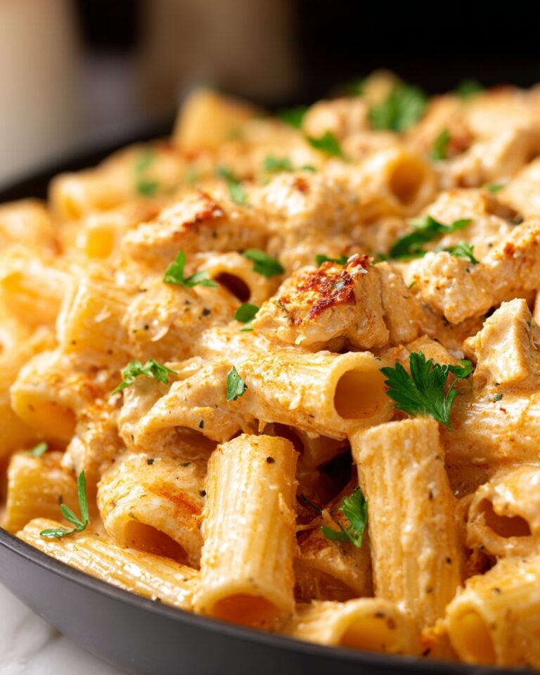 Buffalo Chicken Alfredo Penne Recipe