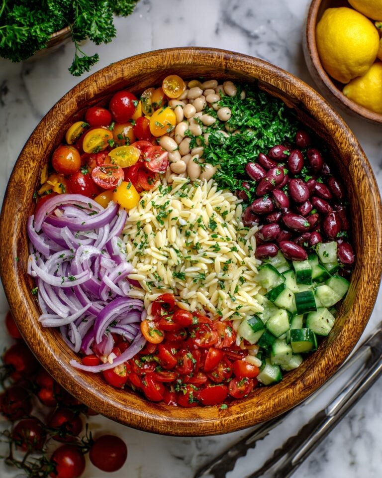 Greek Orzo Salad Recipe
