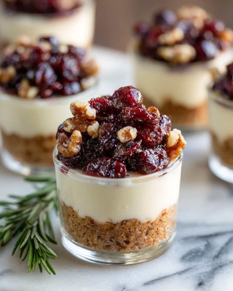 Thanksgiving Cranberry and Pecan Crostini Recipe