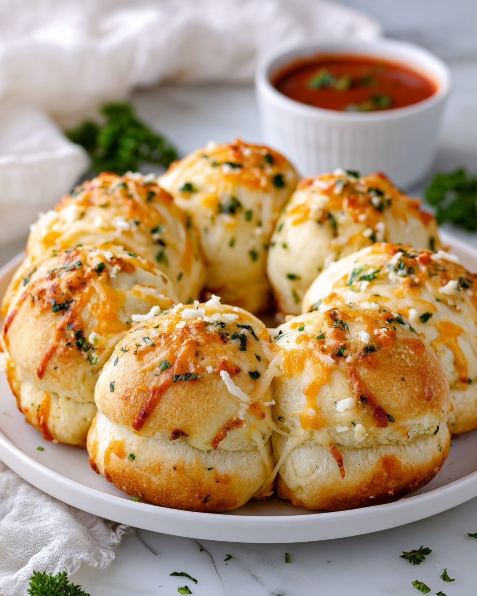 Garlic Knot Rolls Recipe - Recipe Image