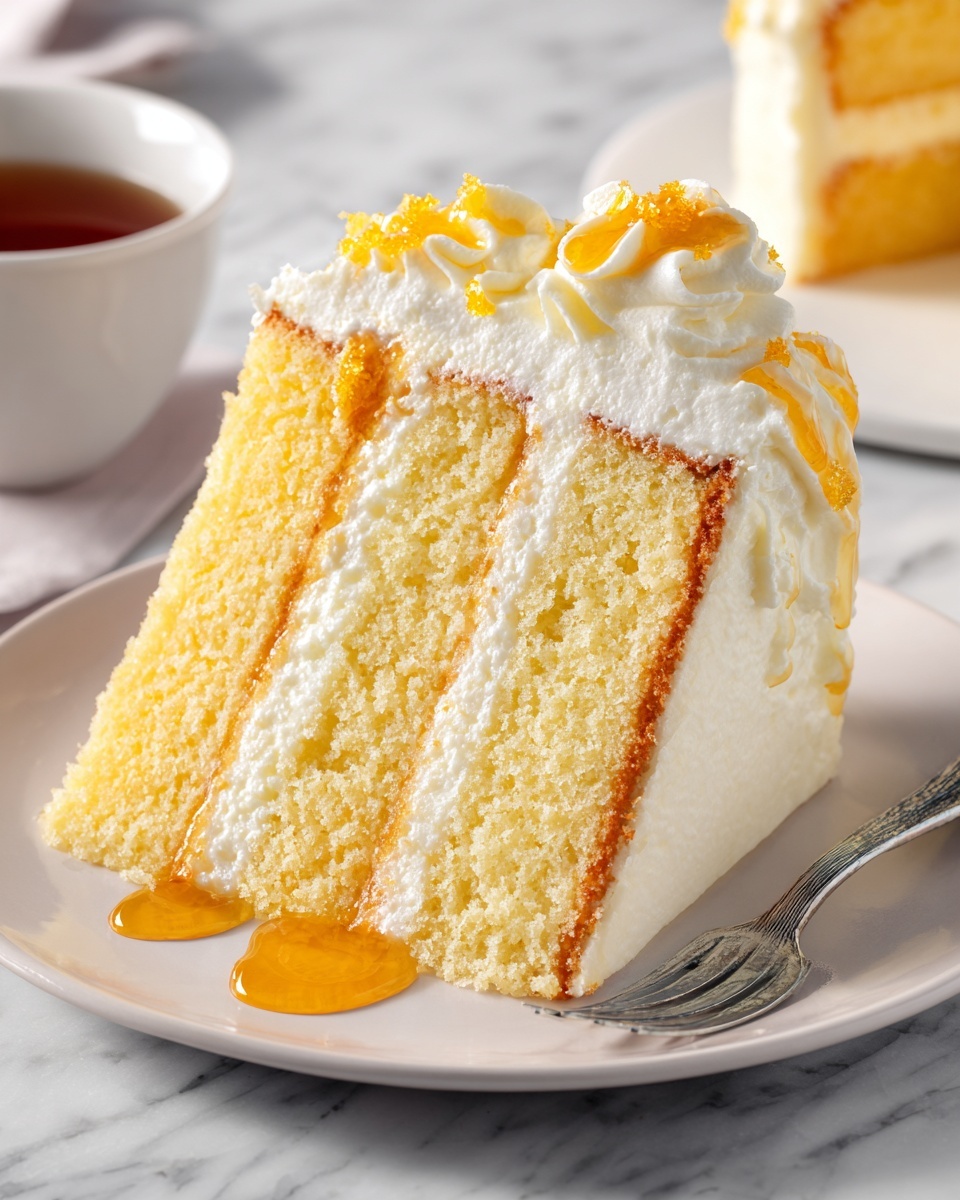 Cornbread Cake with Whipped Honey Butter Recipe - Recipe Image