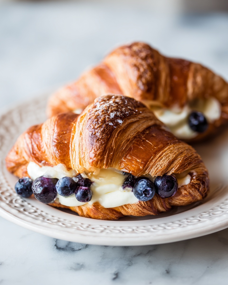 Blueberry Cheesecake Rolls Recipe - Recipe Image