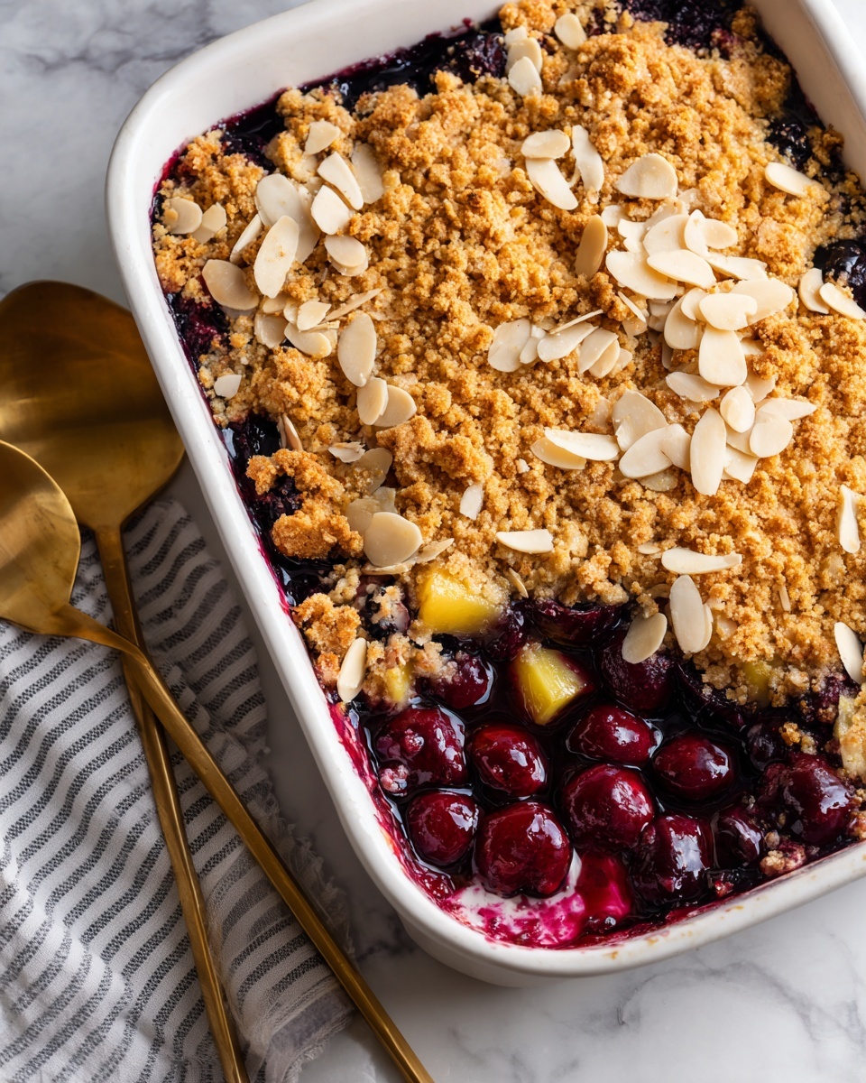 Easy Pineapple Cherry Dump Cake Recipe - Recipe Image