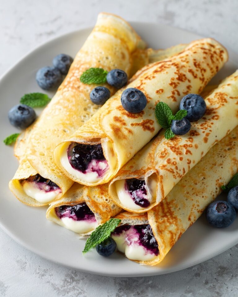 Blueberry Cream Cheese Egg Rolls: A Sweet and Crispy Dessert Twist Recipe