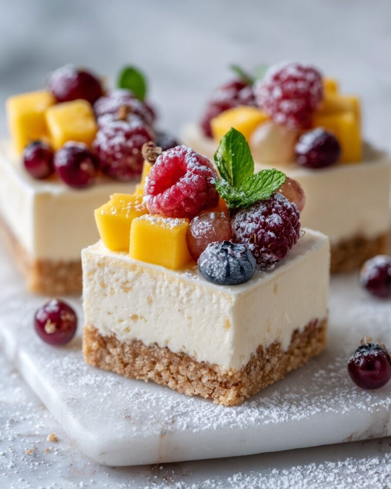 Fruit Custard Bars Recipe