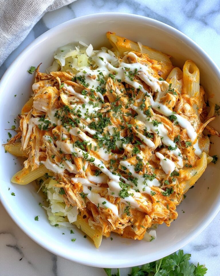Buffalo Chicken Pasta Recipe