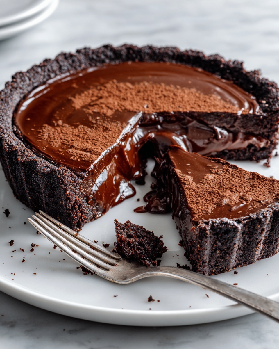 Gooey Brownie Pie Recipe - Recipe Image