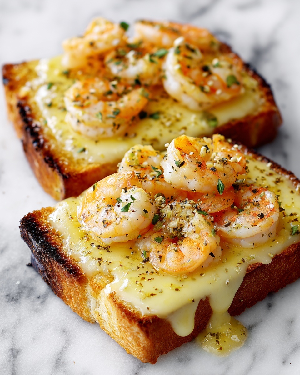 Cheesy Shrimp Toast Recipe - Recipe Image