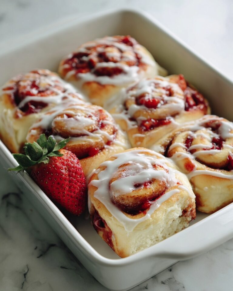Strawberry Cheesecake Cinnabon Rolls Recipe