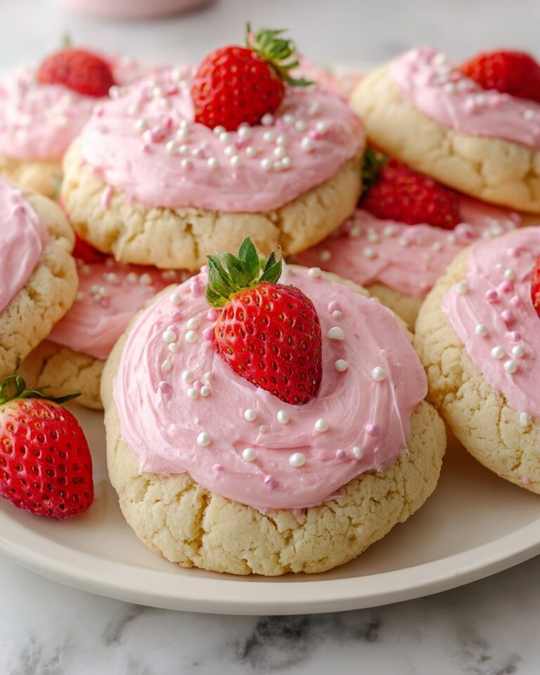 Strawberry Sugar Cookies Recipe