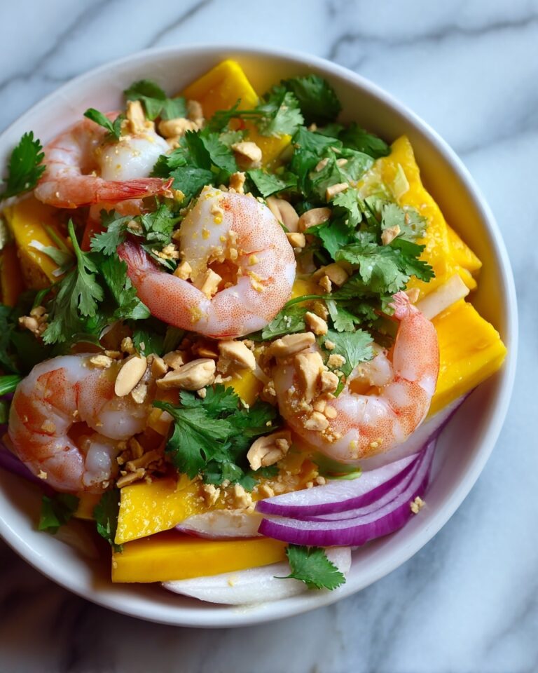 Vietnamese Green Mango Salad with Shrimp Recipe