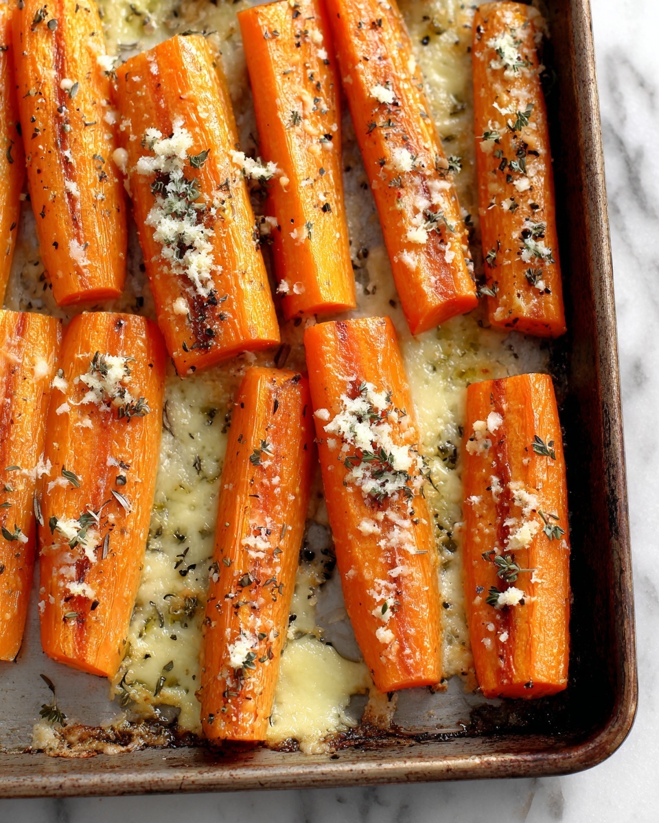 Crispy Parmesan Carrots Recipe - Recipe Image