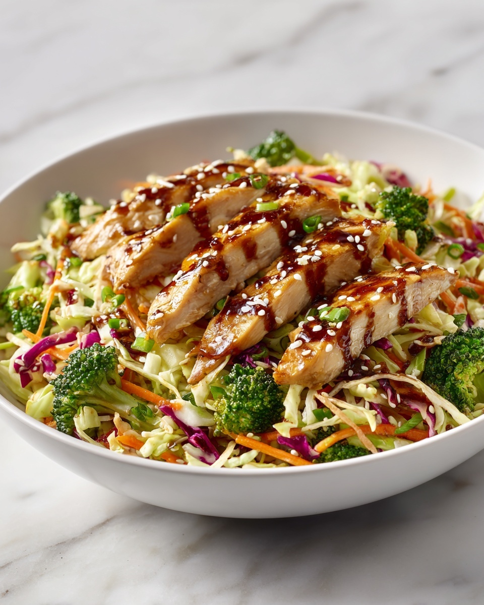 Sesame Chicken Cabbage Crunch Salad Recipe - Recipe Image