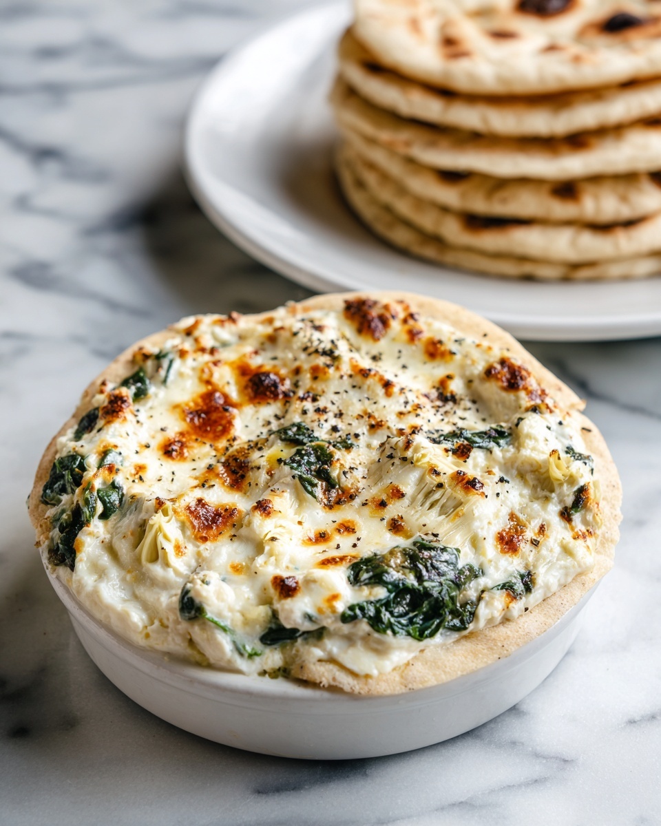 Creamy Spinach and Artichoke Dip Recipe - Recipe Image