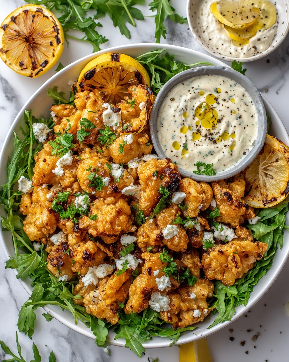 Crispy Hot Honey Feta Chicken Recipe - Recipe Image