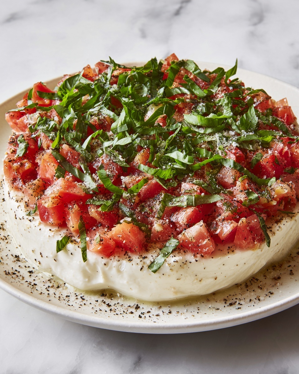 Creamy Bruschetta Dip Recipe - Recipe Image