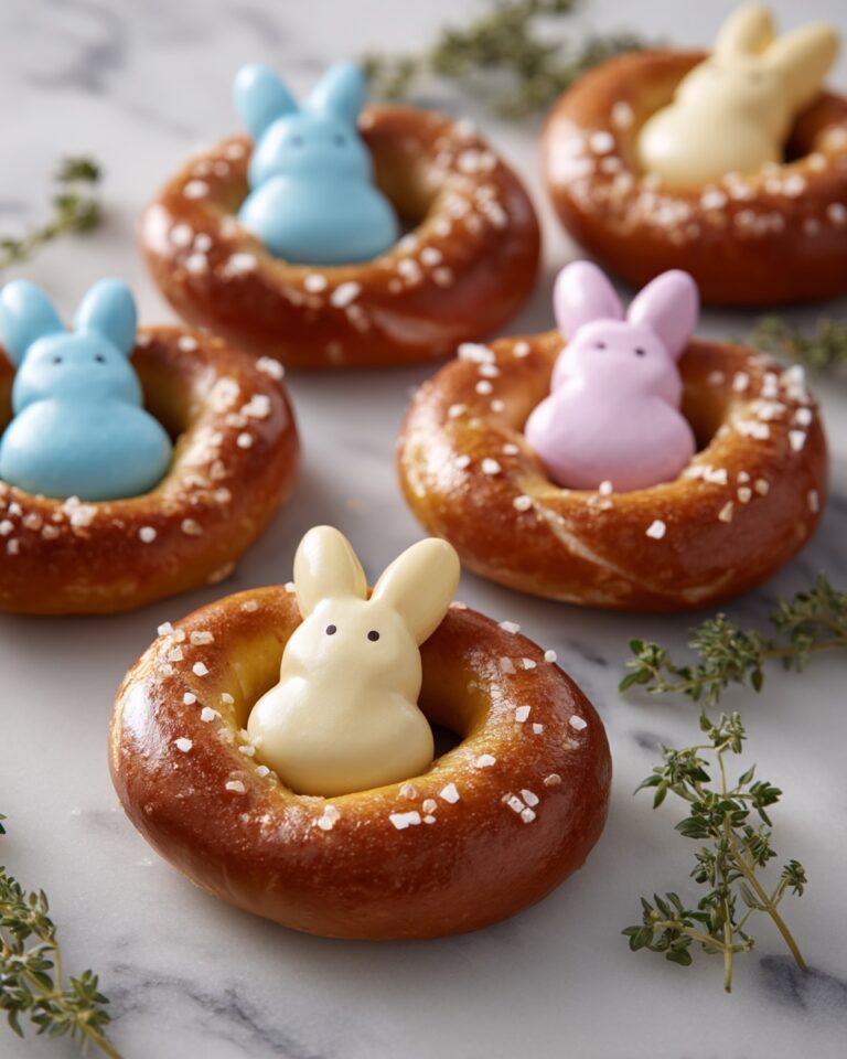 Easter Bunny Pretzels Recipe