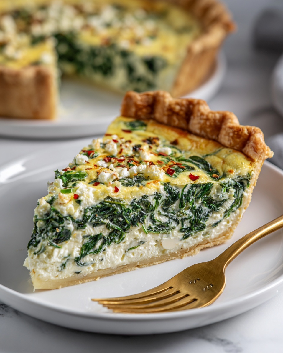 Spinach Artichoke Quiche Recipe - Recipe Image