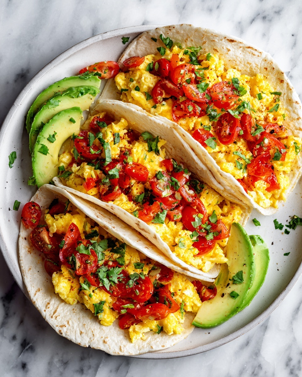 Egg Breakfast Tacos Recipe - Recipe Image