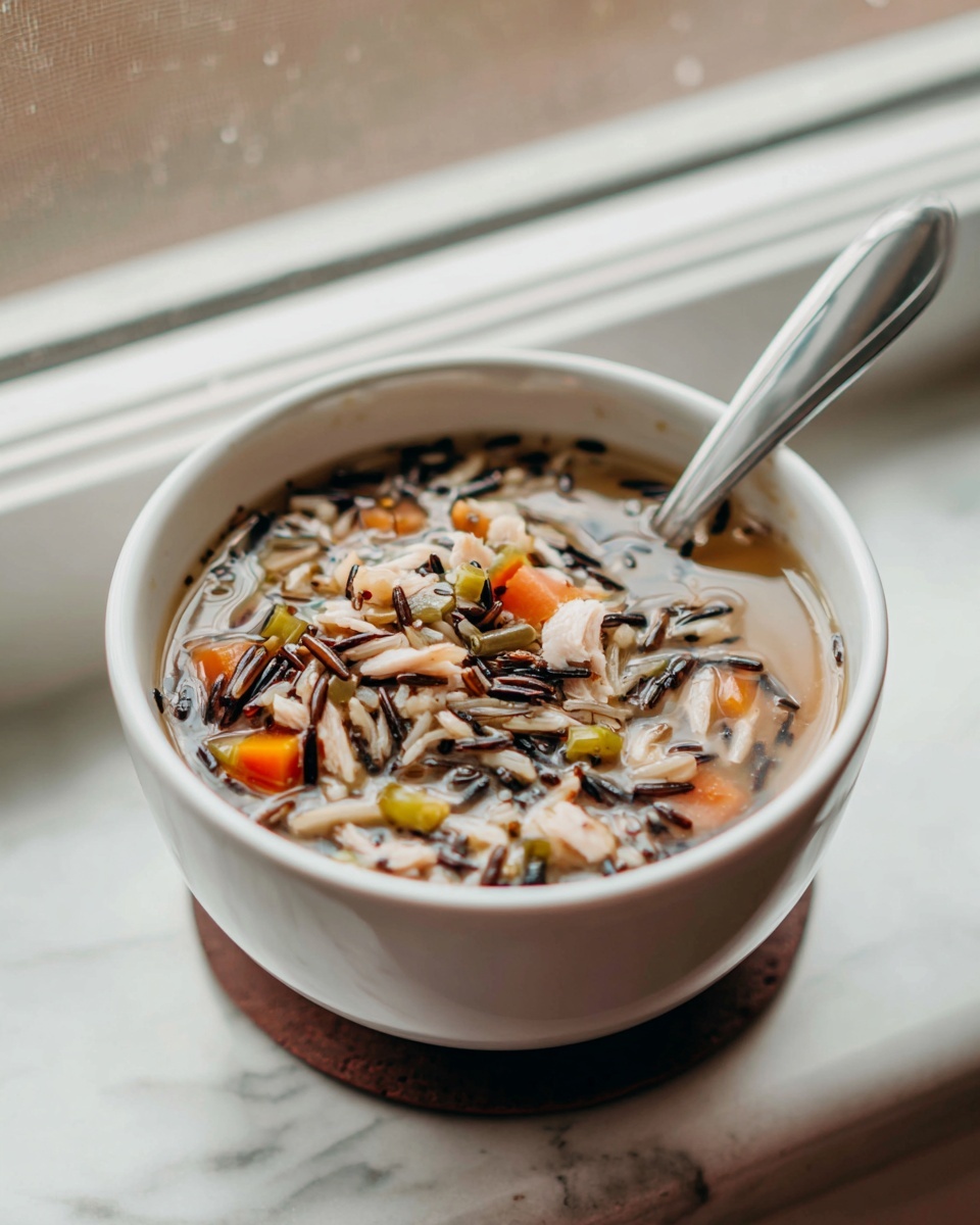Chicken & Wild Rice Soup Recipe - Recipe Image