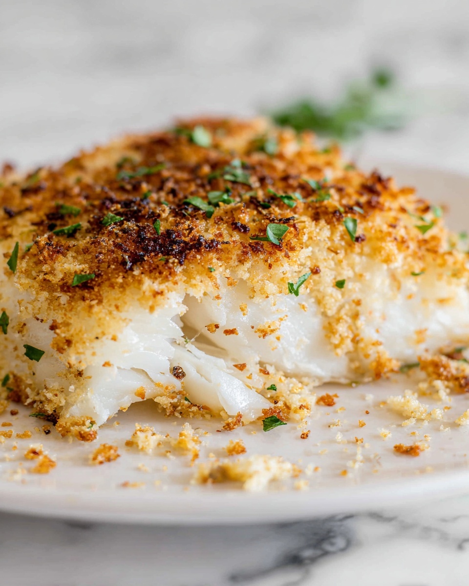 Parmesan Crusted Cod Recipe - Recipe Image