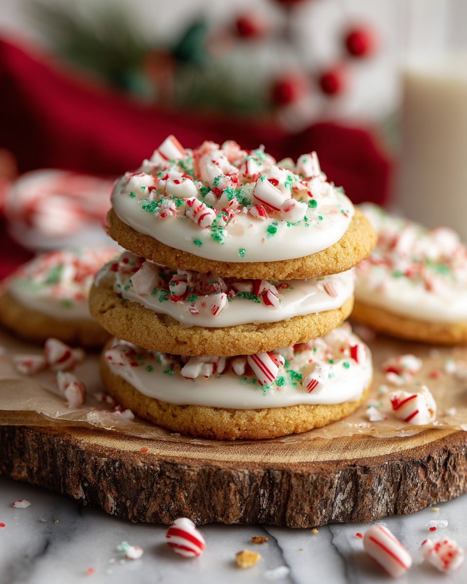 Peppermint Meltaway Cookies Recipe - Recipe Image
