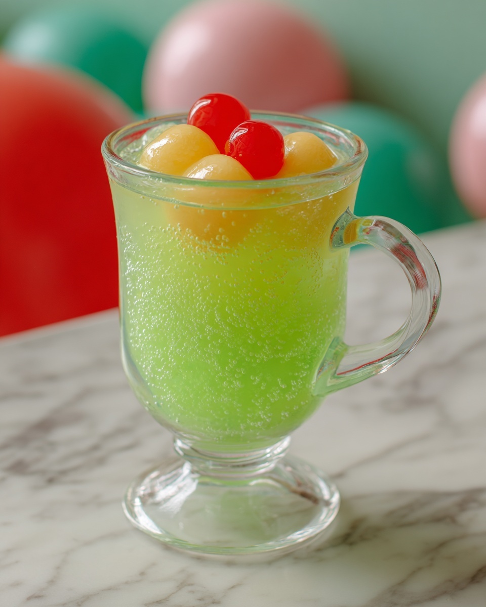 Festive Lime Sherbet Punch Recipe - Recipe Image