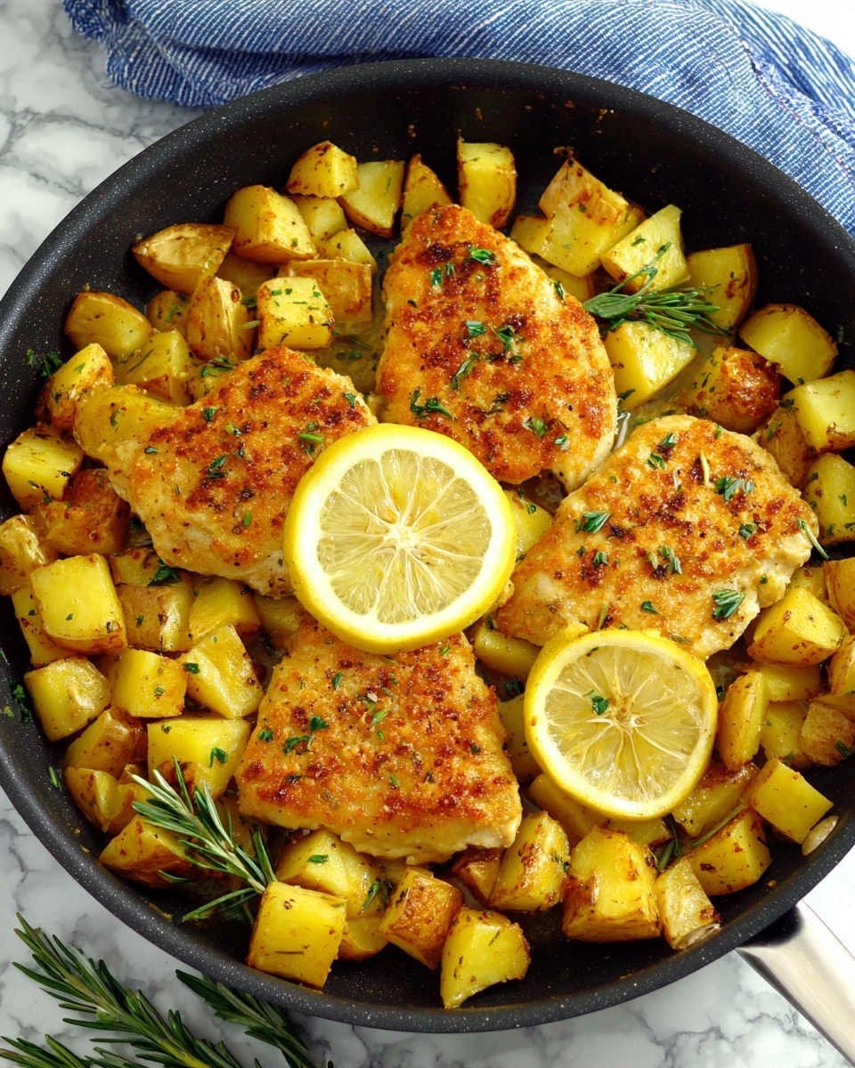 Greek Lemon Chicken & Potatoes Recipe - Recipe Image