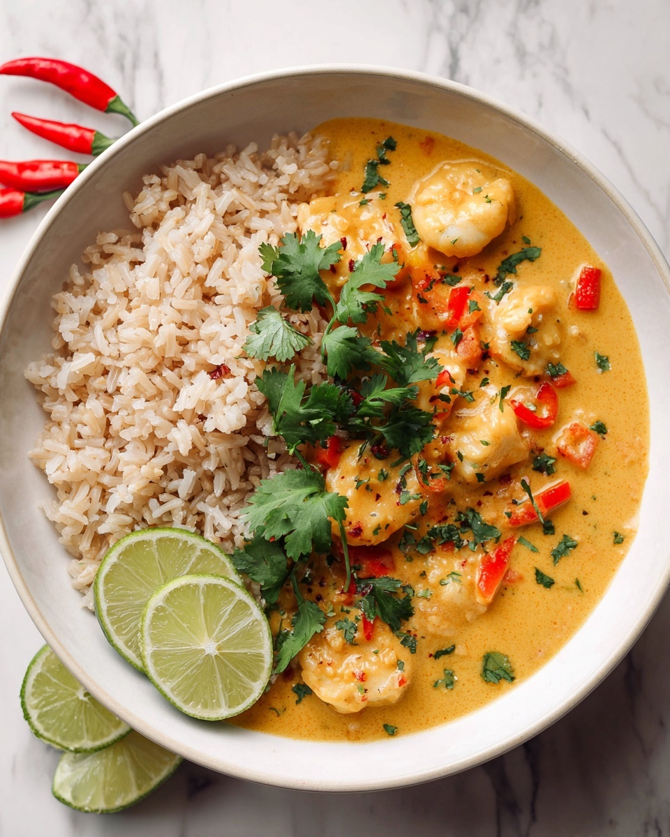 Thai Slow Cooker Chicken with Butternut Squash and Coconut Curry Recipe - Recipe Image