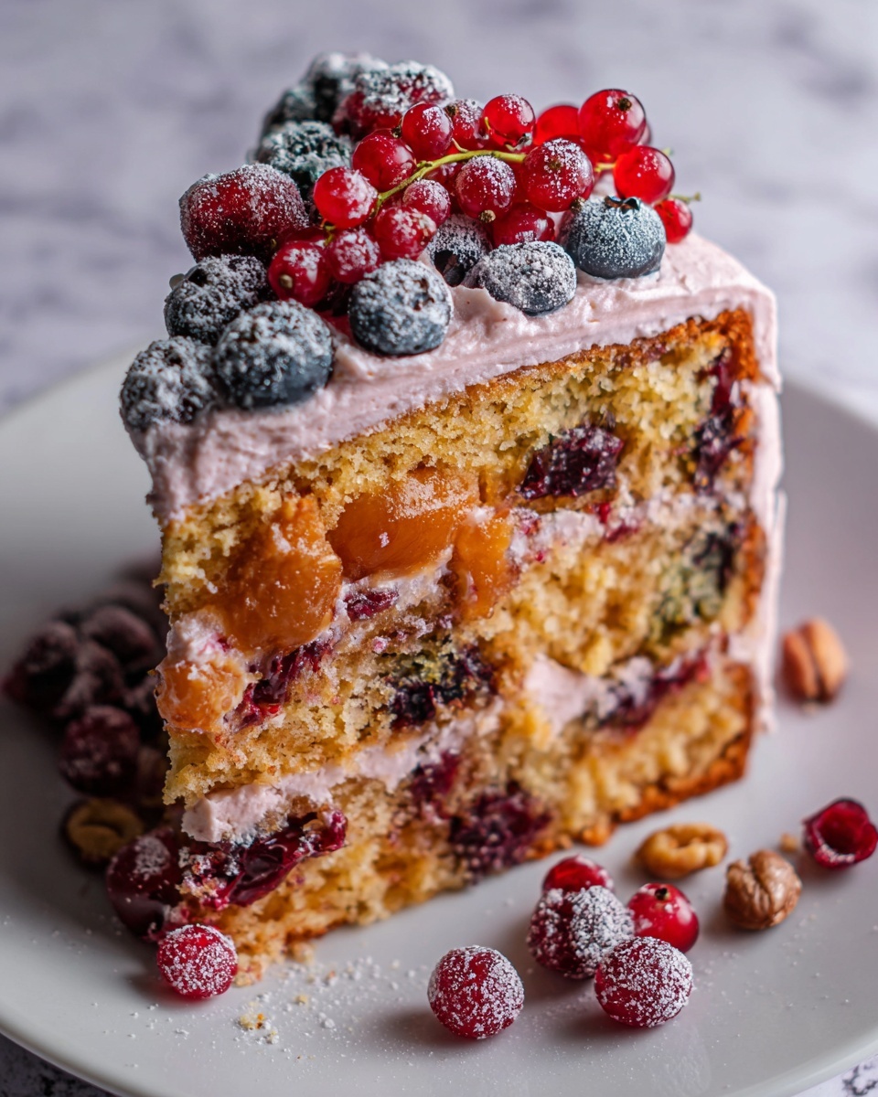 Bakewell Loaf Cake Recipe - Recipe Image