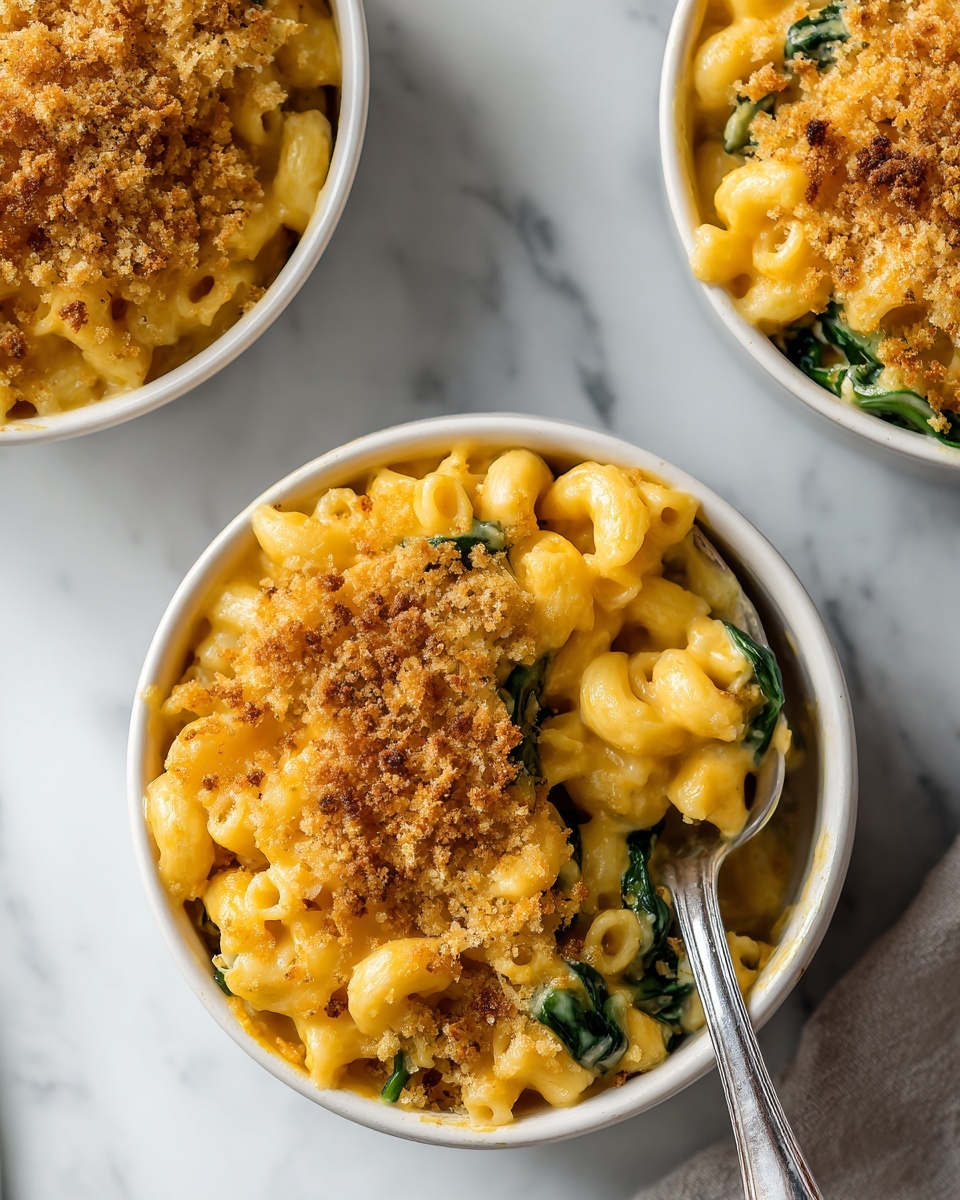 Swiss Chard and Roasted Garlic Mac and Cheese Recipe - Recipe Image