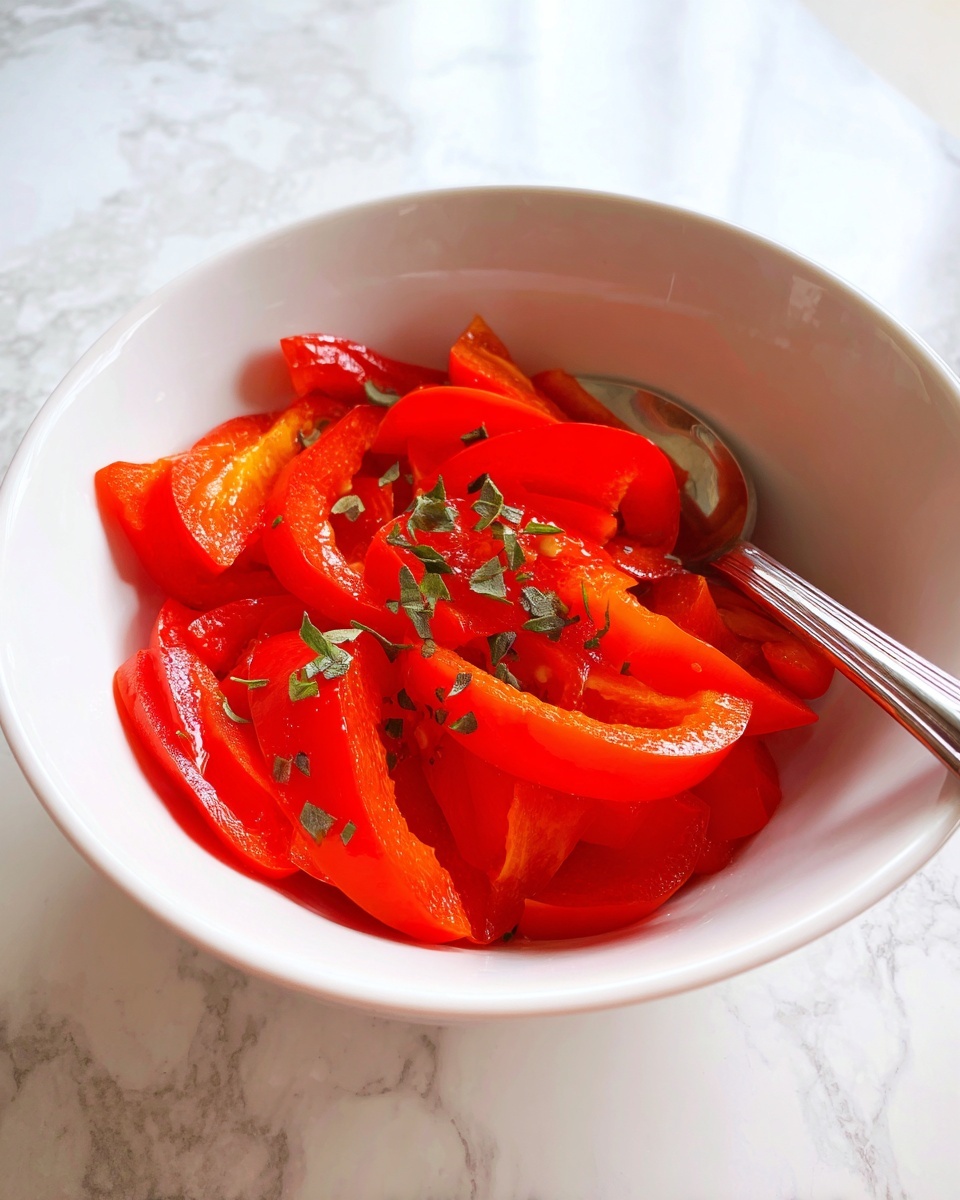 Roasted Red Pepper Salad Recipe - Recipe Image
