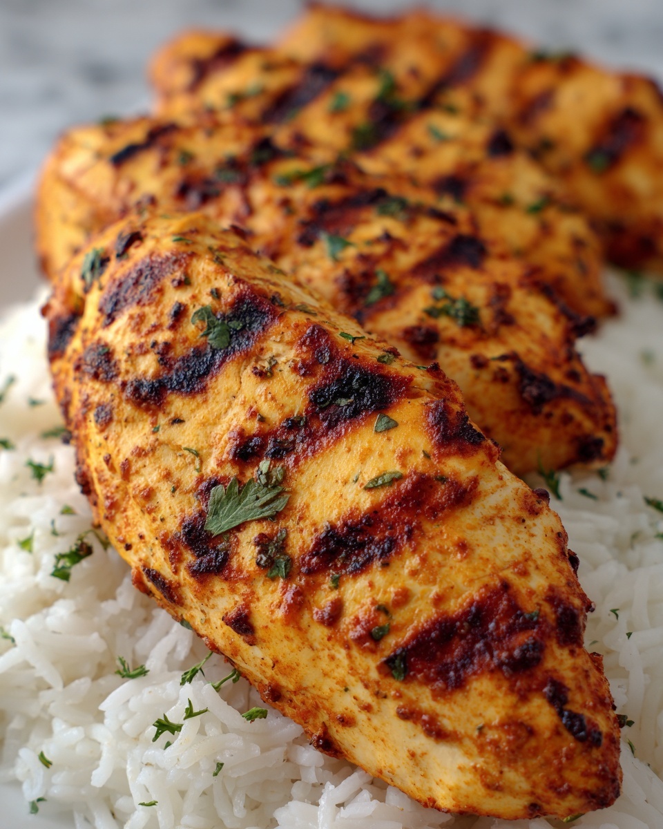 Oven Baked Chicken and Rice Recipe - Recipe Image