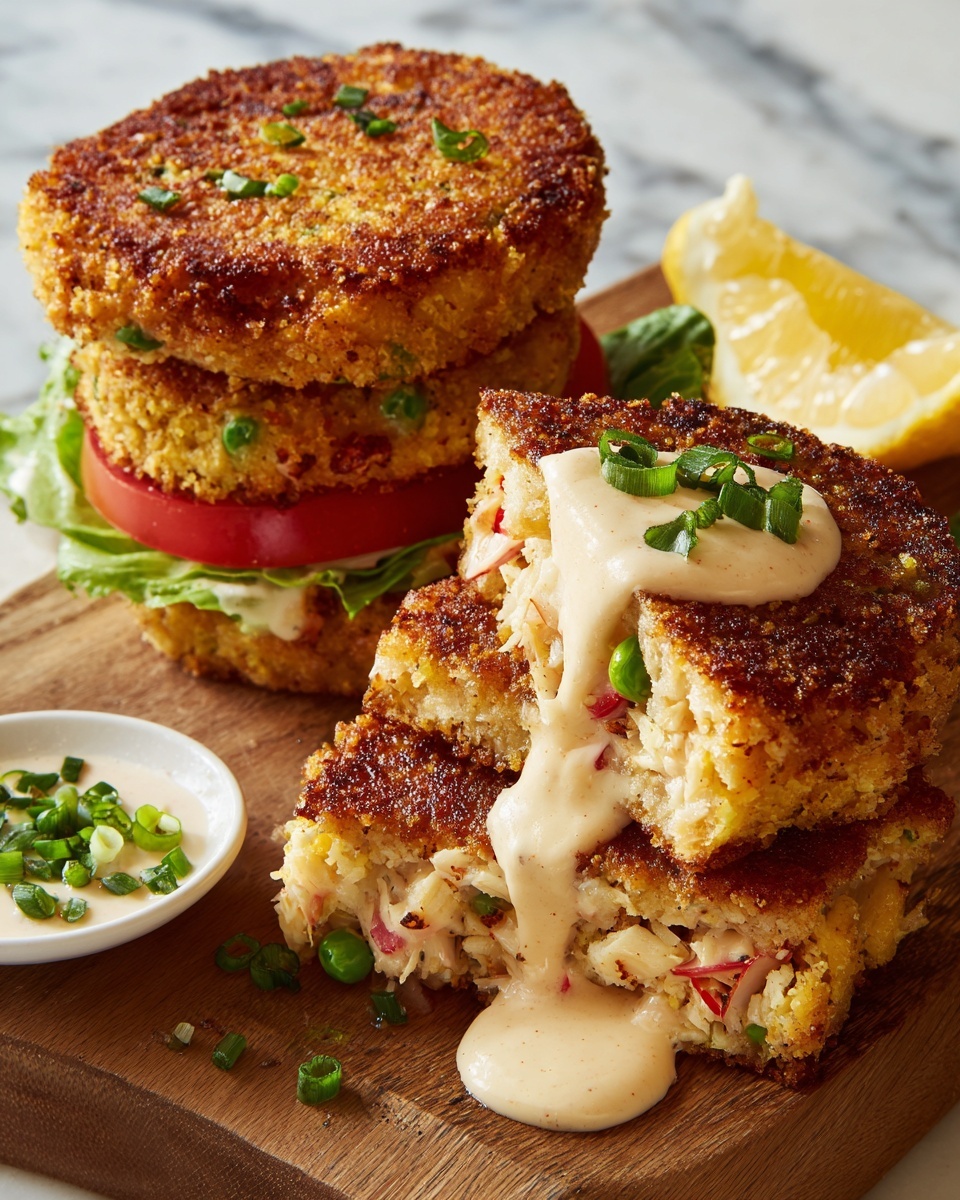 Cajun Crab Cake Sliders Recipe - Recipe Image