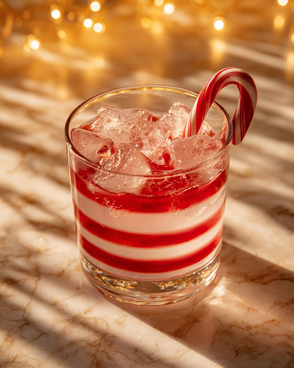 Candy Cane Christmas Punch Recipe - Recipe Image