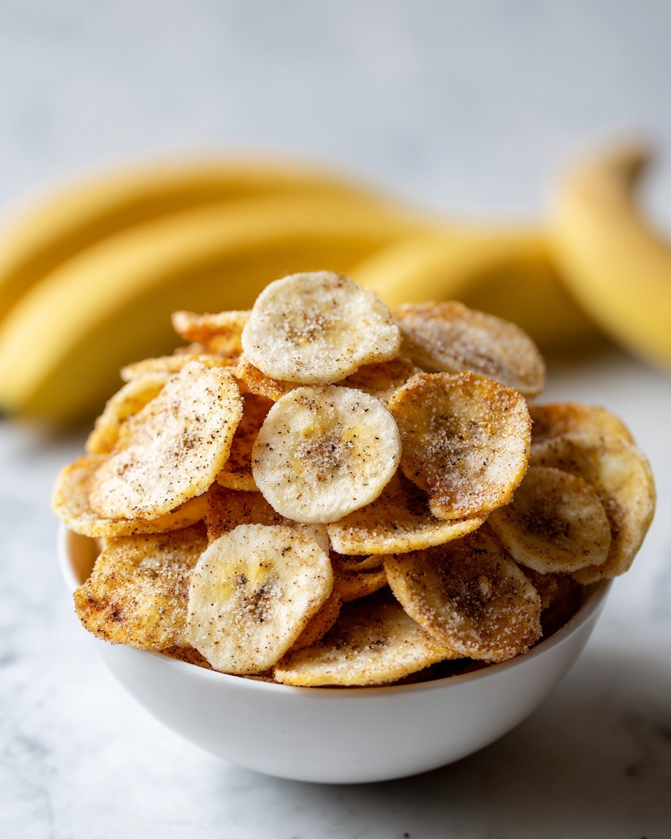 Cinnamon Sugar Banana Chips: A Delicious and Healthy Snack Recipe - Recipe Image