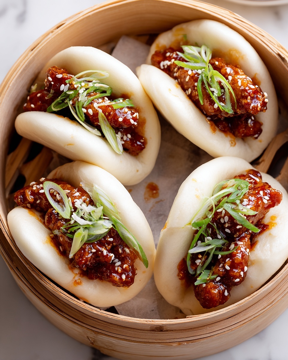 Korean Fried Chicken Bao Recipe - Recipe Image
