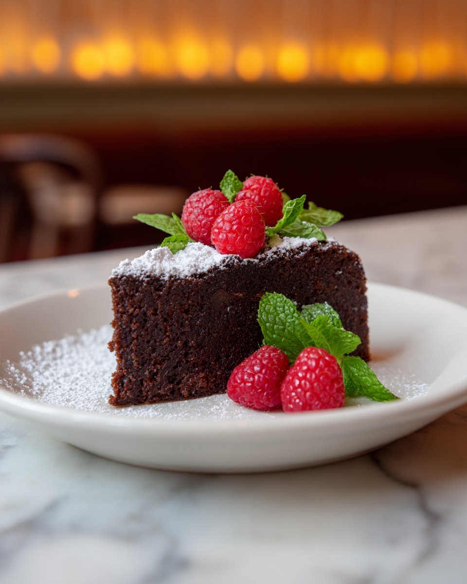 Kladdkaka (Swedish Sticky Chocolate Cake) Recipe - Recipe Image
