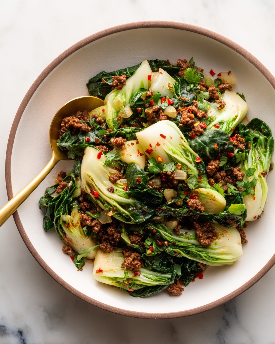 Ground Beef and Cabbage Skillet Recipe - Recipe Image